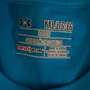 Youth under armor muscle shirt